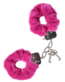 
Розовые наручники фото в интим магазине Love Boat