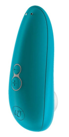 Бирюзовый клиторальный стимулятор Womanizer Starlet 3