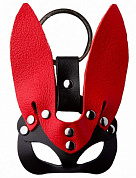 Черно-красный сувенир-брелок «Кролик» фото в интим магазине Love Boat