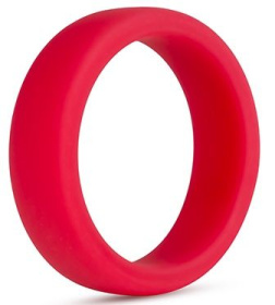 Красное эрекционное кольцо Silicone Go Pro Cock Ring  фото в интим магазине Love Boat