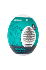 Мастурбатор-яйцо Satisfyer Naughty Mini Masturbator фото в интим магазине Love Boat