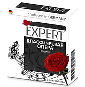 Гладкие презервативы Expert  Классическая опера  - 3 шт. фото в интим магазине Love Boat