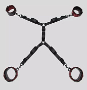 
Изысканный набор фиксаций на кровати Reversible Under Mattress Restraint Set фото в интим магазине Love Boat