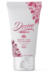 Массажный крем с ароматом лаванды Desire Massage Cream with Lavender - 150 мл. фото в интим магазине Love Boat