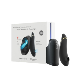 Набор для пар Pleasure Pair: мастурбатор ARCwave Ion и стимулятор Womanizer Premium 2 фото в интим магазине Love Boat