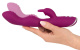 Фиолетовый вибратор A   G-Spot Rabbit Vibrator для стимуляции зон G и A - 23,6 см.