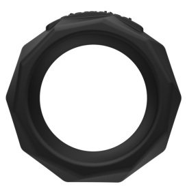Черное эрекционное кольцо Maximus 45 фото в интим магазине Love Boat