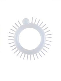 Эластичное эрекционное кольцо с шипиками и шариком