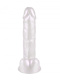 Белый перламутровый фаллоимитатор Keshi - 19 см.