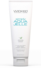 Гель-лубрикант на водной основе Wicked Simply AQUA JELLE - 120 мл. фото в интим магазине Love Boat