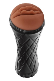 Коричневый мастурбатор-вагина Marly фото в интим магазине Love Boat