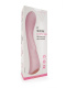 Малиновый вибратор для G-стимуляции - 19,1 см.