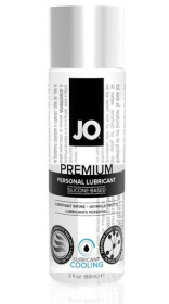 Охлаждающий лубрикант на силиконовой основе JO Personal Premium Lubricant Cooling - 60 мл. фото в интим магазине Love Boat
