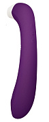 Фиолетовый клиторальный стимулятор Snello с функцией вибратора - 19,6 см. фото в интим магазине Love Boat