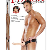 Мужской полый страпон 10  Hollow Strap-On - 24 см.