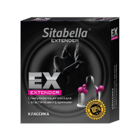 Стимулирующая насадка Sitabella Extender  Классика  фото в интим магазине Love Boat