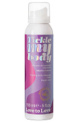 Массажная хрустящая пенка Tickle My Body Fresh Mint с ароматом мяты - 150 мл. фото в интим магазине Love Boat