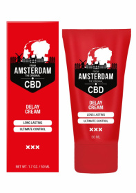 Крем-пролонгатор CBD from Amsterdam Delay Cream - 50 мл. фото в интим магазине Love Boat
