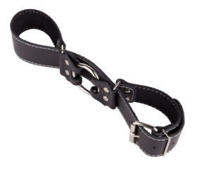 
Кожаные ременные наручники фото в интим магазине Love Boat