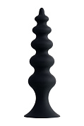 Черная анальная ёлочка Indi - 11,5 см. фото в интим магазине Love Boat