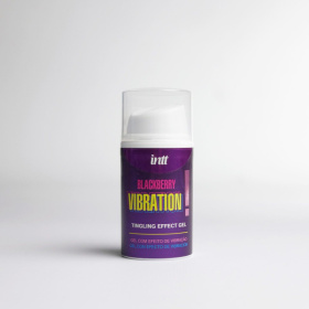 Стимулирующий гель с эффектом вибрации Blackberry Vibration - 15 мл.