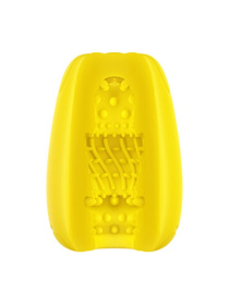 Желтый мастурбатор-яйцо Bisedze