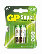 Батарейки алкалиновые GP Super Alkaline АA/LR6 - 2 шт. фото в интим магазине Love Boat