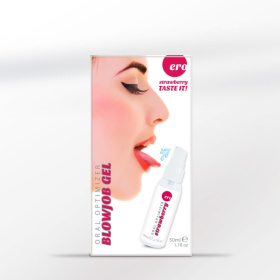 Увлажняющий гель для орального секса с ароматом клубники - 50 мл.