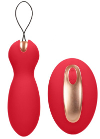 Красные вагинальные шарики Purity с пультом ДУ фото в интим магазине Love Boat