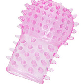 Розовая насадка на палец Eromantica Gentle