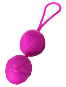 Лиловые вагинальные шарики Blossom фото в интим магазине Love Boat