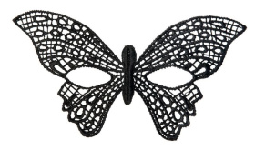 Нитяная маска в форме бабочки фото в интим магазине Love Boat
