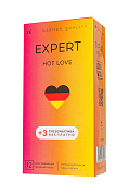 Презервативы EXPERT Hot Love с разогревающим эффектом - 12 шт.(+3 в подарок) фото в интим магазине Love Boat