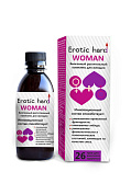 Женский биогенный концентрат для повышения либидо Erotic hard Woman - 250 мл. фото в интим магазине Love Boat