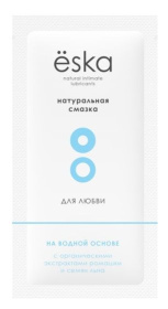 Саше натурального лубриканта на водной основе Ёska - 7 мл. фото в интим магазине Love Boat