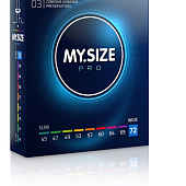 Презервативы MY.SIZE размер 72 - 3 шт.