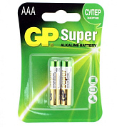 Батарейки алкалиновые GP Super Alkaline ААA/LR03 - 2 шт. фото в интим магазине Love Boat