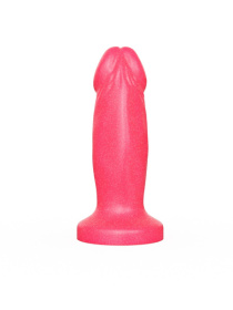 Розовый анальный фаллос - 12 см.