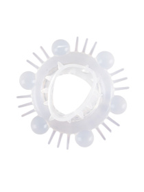 Стимулирующая насадка на пенис с несколькими видами рельефа