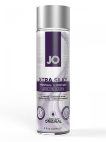 Лубрикант на силиконовой основе JO Xtra Silky - 120 мл. фото в интим магазине Love Boat