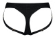 Черные трусики для насадок Heroine Lingerie Harness - size L