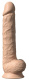 Телесный фаллоимитатор-гигант Model 1 - 38 см.