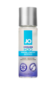 Охлаждающий лубрикант на водной основе JO Personal Lubricant H2O COOLING - 60 мл. фото в интим магазине Love Boat