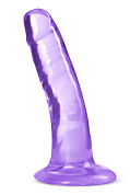 Фиолетовый фаллоимитатор Hard N’ Happy - 14 см. фото в интим магазине Love Boat