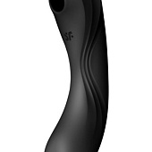 Черный вакуум-волновой вибростимулятор Satisfyer Curvy Trinity 4