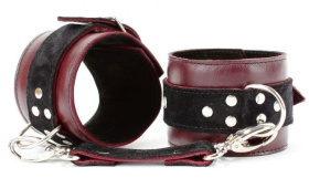 
Бордовые наручники Maroon Shackles Of Hands фото в интим магазине Love Boat