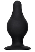 Черная анальная втулка Spade XS - 6,5 см. фото в интим магазине Love Boat