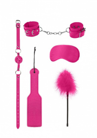 Розовый игровой набор БДСМ Introductory Bondage Kit №4 фото в интим магазине Love Boat