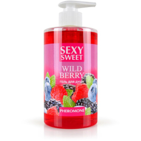 Гель для душа Sexy Sweet Wild Berry с ароматом лесных ягод и феромонами - 430 мл. фото в интим магазине Love Boat