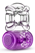 Фиолетовое эрекционное виброкольцо One Night Stand Vibrating C-Ring фото в интим магазине Love Boat